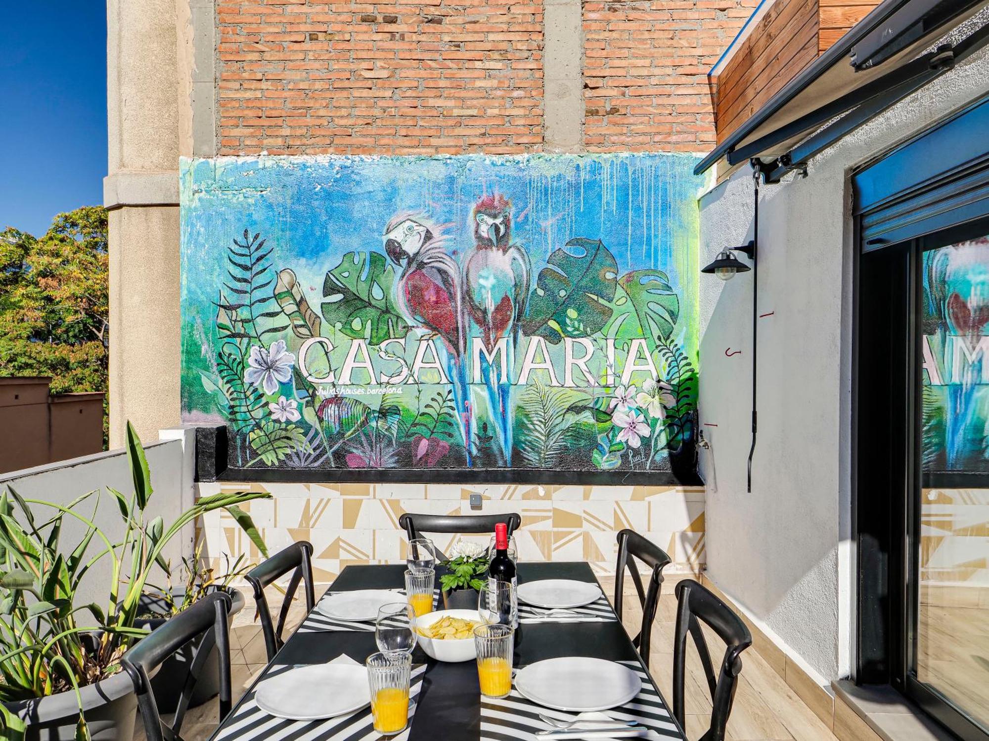 Casa Maria Townhouse- Terrace-4 Bedrooms L'Hospitalet de Llobregat Exteriér fotografie